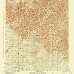 United States Geological Survey Flat Rock, TX (1944, 62500-Scale) digital map