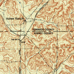 United States Geological Survey Flat Rock, TX (1944, 62500-Scale) digital map