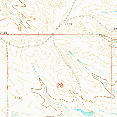 United States Geological Survey Flat Top Butte, MT (1969, 24000-Scale) digital map