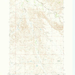 United States Geological Survey Flat Top Butte NE, MT (1969, 24000-Scale) digital map