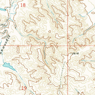 United States Geological Survey Flat Top Butte NE, MT (1969, 24000-Scale) digital map