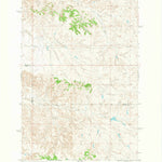 United States Geological Survey Flat Top Butte SW, MT (1969, 24000-Scale) digital map