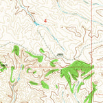 United States Geological Survey Flat Top Butte SW, MT (1969, 24000-Scale) digital map