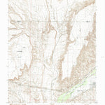 United States Geological Survey Flat Top Mesa, NV (1985, 24000-Scale) digital map