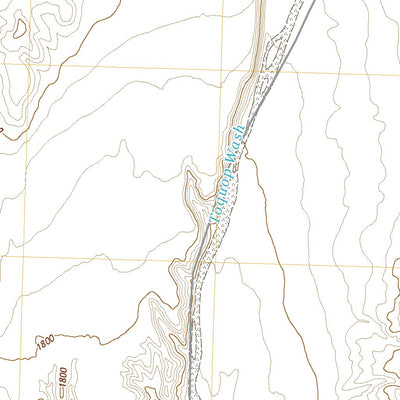 United States Geological Survey Flat Top Mesa, NV (2021, 24000-Scale) digital map