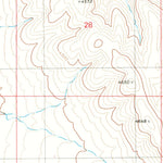 United States Geological Survey Flat Top Mountain SE, OR (1979, 24000-Scale) digital map