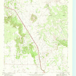 United States Geological Survey Flat Top Mountain, TX (1969, 24000-Scale) digital map