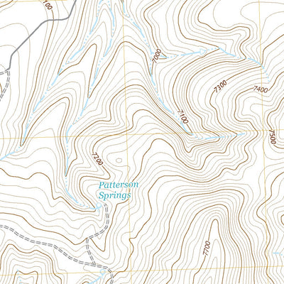 United States Geological Survey Flat Top Mountain, WY (2021, 24000-Scale) digital map