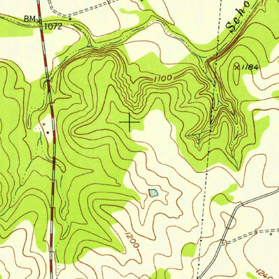 United States Geological Survey Flat Top Peak, TX (1954, 24000-Scale) digital map
