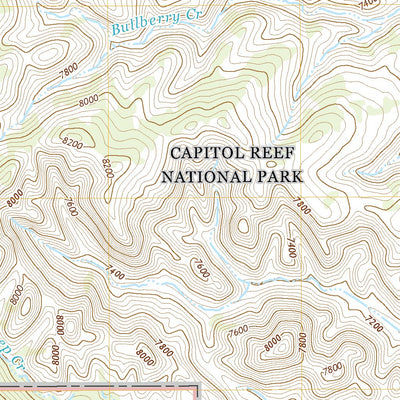 United States Geological Survey Flat Top, UT (2020, 24000-Scale) digital map