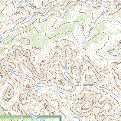 United States Geological Survey Flat Top, UT (2023, 24000-Scale) digital map