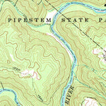 United States Geological Survey Flat Top, WV (1968, 24000-Scale) digital map