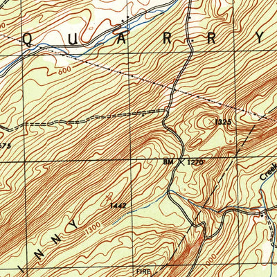 United States Geological Survey Flatbrookville, NJ-PA (1943, 31680-Scale) digital map
