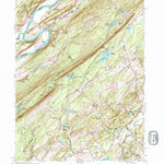 United States Geological Survey Flatbrookville, NJ-PA (1992, 24000-Scale) digital map
