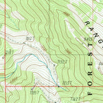 United States Geological Survey Flathead Pass, MT (1987, 24000-Scale) digital map