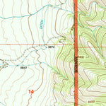 United States Geological Survey Flathead Pass, MT (2000, 24000-Scale) digital map
