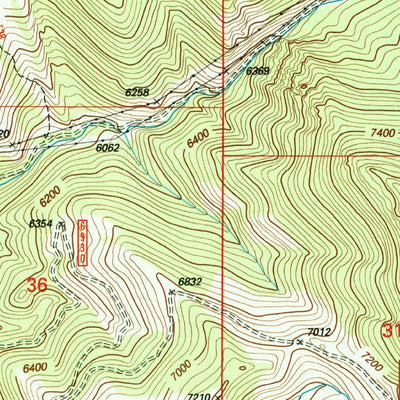 United States Geological Survey Flathead Pass, MT (2000, 24000-Scale) digital map