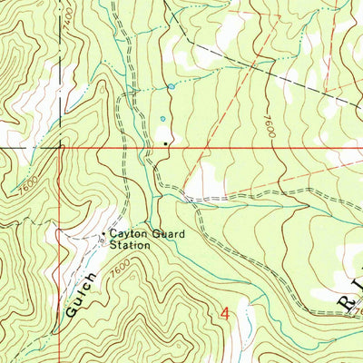 United States Geological Survey Flatiron Mountain, CO (1963, 24000-Scale) digital map