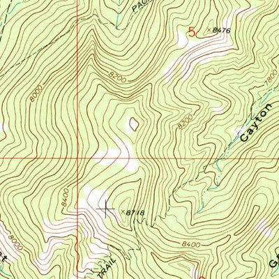 United States Geological Survey Flatiron Mountain, CO (1963, 24000-Scale) digital map
