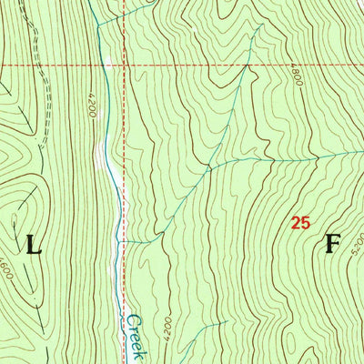 United States Geological Survey Flatiron Mountain, MT (1997, 24000-Scale) digital map
