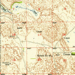 United States Geological Survey Flats, NE (1950, 62500-Scale) digital map