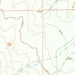 United States Geological Survey Flattop Hill, AZ (1970, 24000-Scale) digital map
