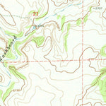 United States Geological Survey Flattop Hill, AZ (1970, 24000-Scale) digital map