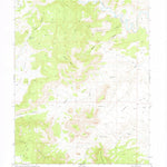 United States Geological Survey Flattop Mountain, UT (1969, 24000-Scale) digital map