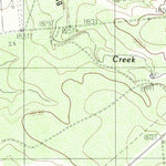United States Geological Survey Flattop, TX (1984, 24000-Scale) digital map