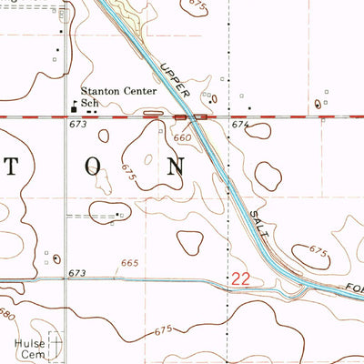 United States Geological Survey Flatville, IL (1968, 24000-Scale) digital map