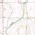 United States Geological Survey Flatville, IL (1968, 24000-Scale) digital map