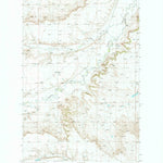 United States Geological Survey Flatwillow, MT (1986, 24000-Scale) digital map