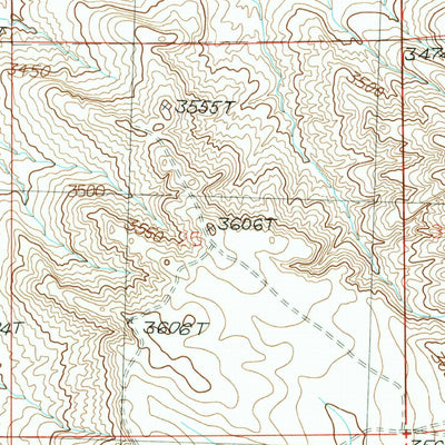 United States Geological Survey Flatwillow, MT (1986, 24000-Scale) digital map