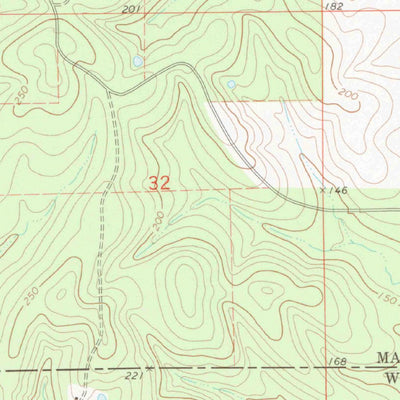 United States Geological Survey Flatwood, AL (1978, 24000-Scale) digital map