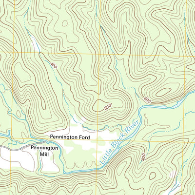 United States Geological Survey Flatwoods, MO (2011, 24000-Scale) digital map
