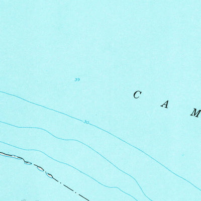 United States Geological Survey Flaxman Island A-3, AK (1955, 63360-Scale) digital map