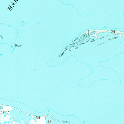 United States Geological Survey Flaxman Island A-4, AK (1955, 63360-Scale) digital map