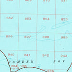 United States Geological Survey Flaxman Island, AK (1955, 250000-Scale) digital map