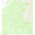 United States Geological Survey Fleck Draw, NM (1981, 24000-Scale) digital map