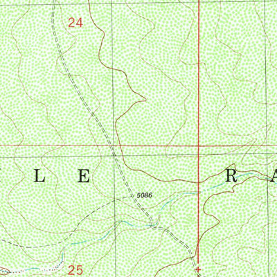 United States Geological Survey Fleck Draw, NM (1981, 24000-Scale) digital map