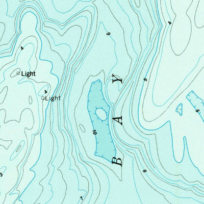 United States Geological Survey Fleets Bay, VA (1968, 24000-Scale) digital map