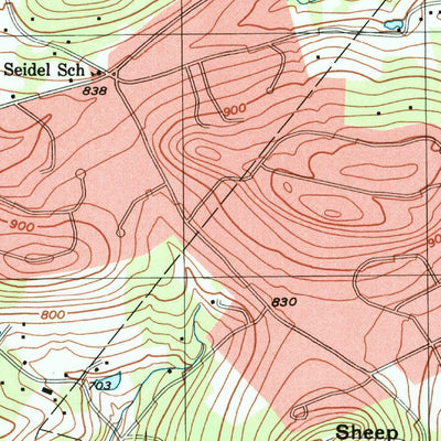 United States Geological Survey Fleetwood, PA (1999, 24000-Scale) digital map