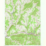 United States Geological Survey Fleischmanns, NY (1945, 24000-Scale) digital map
