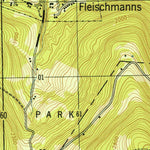 United States Geological Survey Fleischmanns, NY (1946, 24000-Scale) digital map