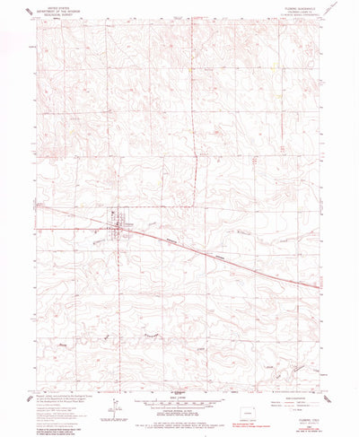United States Geological Survey Fleming, CO (1962, 24000-Scale) digital map
