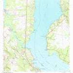 United States Geological Survey Fleming Island, FL (1952, 24000-Scale) digital map