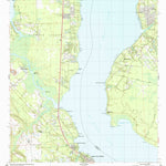 United States Geological Survey Fleming Island, FL (1992, 24000-Scale) digital map