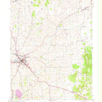 United States Geological Survey Flemingsburg, KY (1951, 24000-Scale) digital map