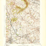 United States Geological Survey Flemington, NJ (1943, 31680-Scale) digital map