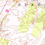 United States Geological Survey Flemington, NJ (1954, 24000-Scale) digital map